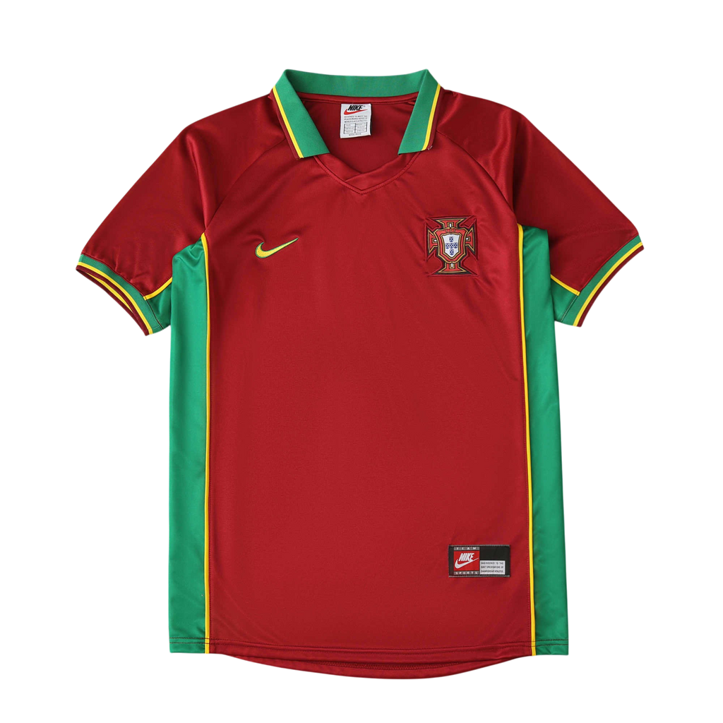 Portugal 1998 World Cup Home Retro Kit