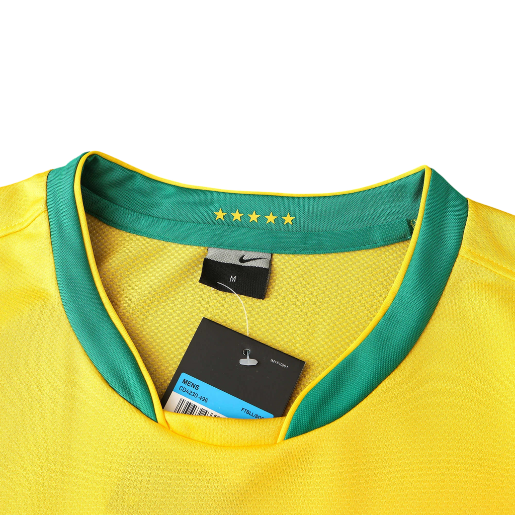Brazil 2006 World Cup Home Retro Kit