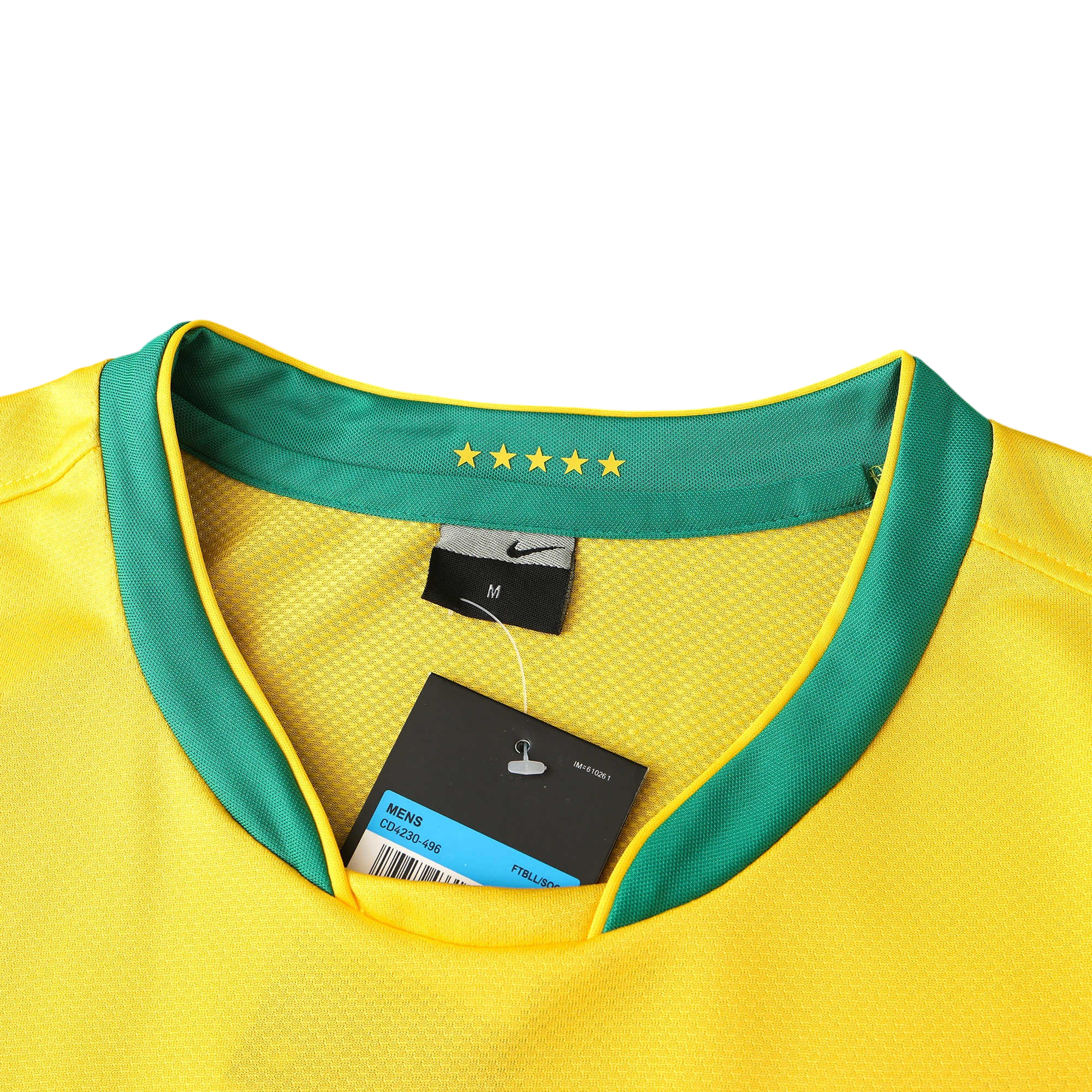 Brazil 2006 World Cup Home Retro Kit