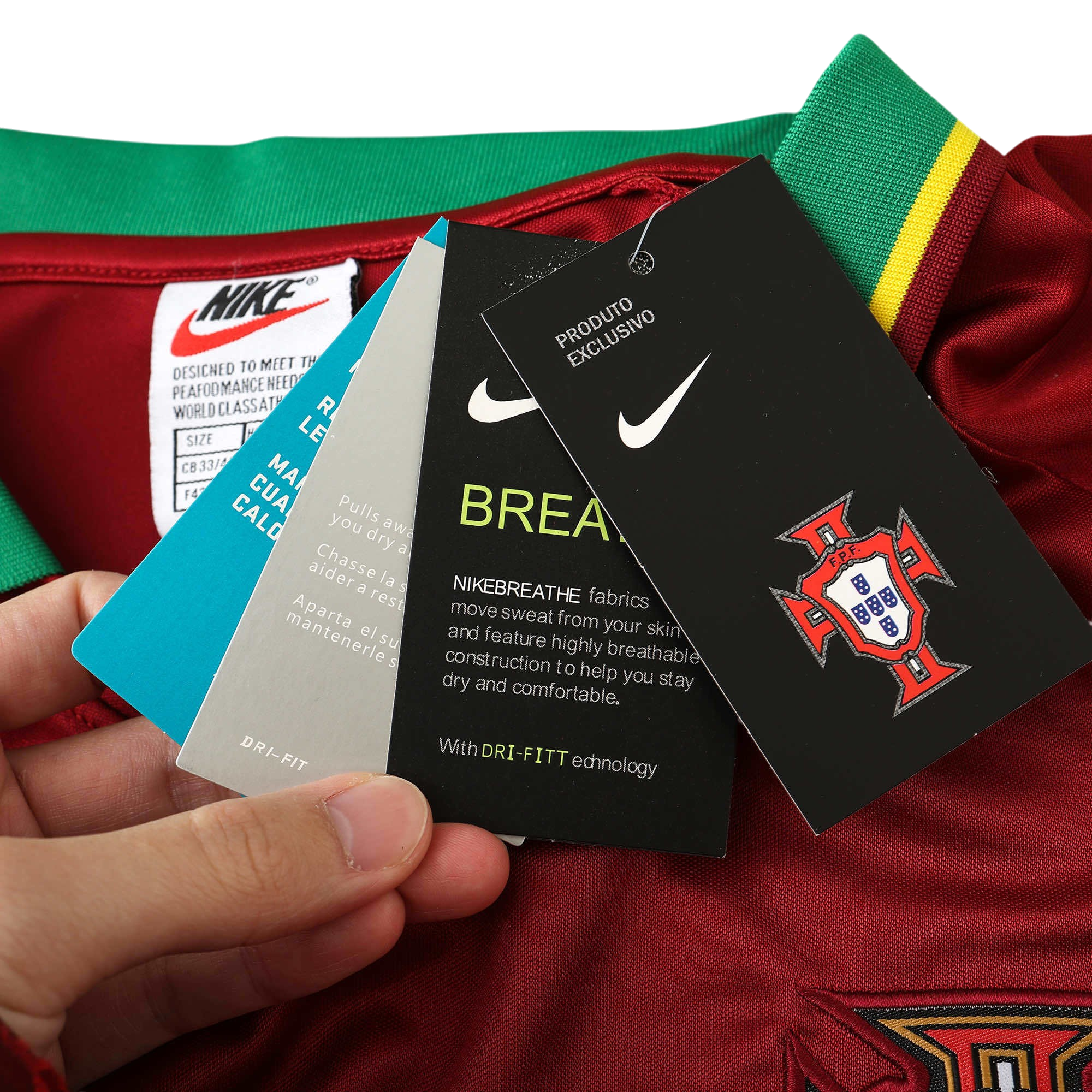 Portugal 1998 World Cup Home Retro Kit